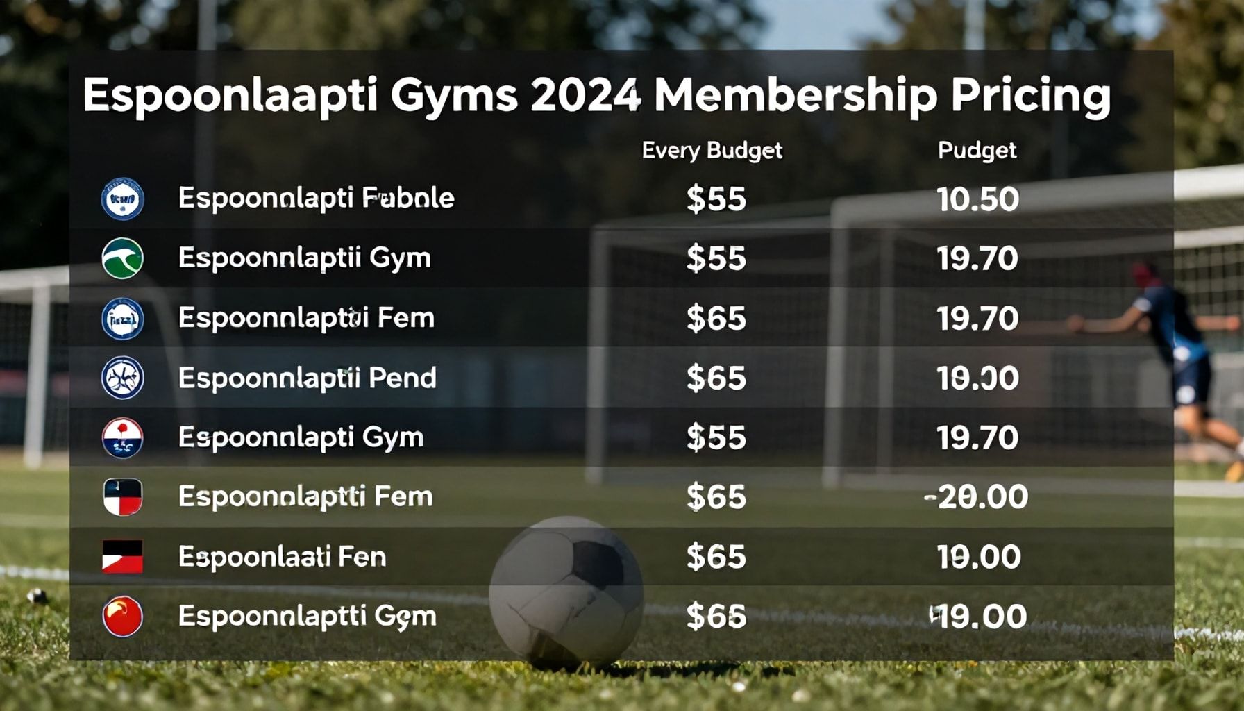 Espoonlahden kuntosalin jäsenyyksien hinnat 2024 – täydellinen hintavertailu kaikille budjeteille