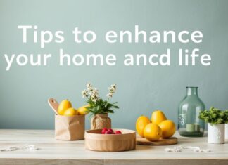 Kodin ja elämän iloa parantavia vinkkejä Tips to enhance the joy of home and life