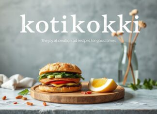 Kotikokki: Luomisen ilo ja hyvän olon reseptit Kotikokki: The Joy of Creation and Recipes for Good Times