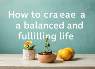 Miten luodaan tasapainoinen ja täyttävä elämä How to create a balanced and fulfilling life