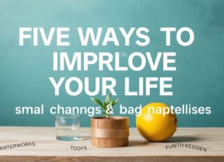 Paras tapa parantaa elämääsi: pienet muutokset, suuret vaikutukset Five ways to improve your life: small changes, big impacts