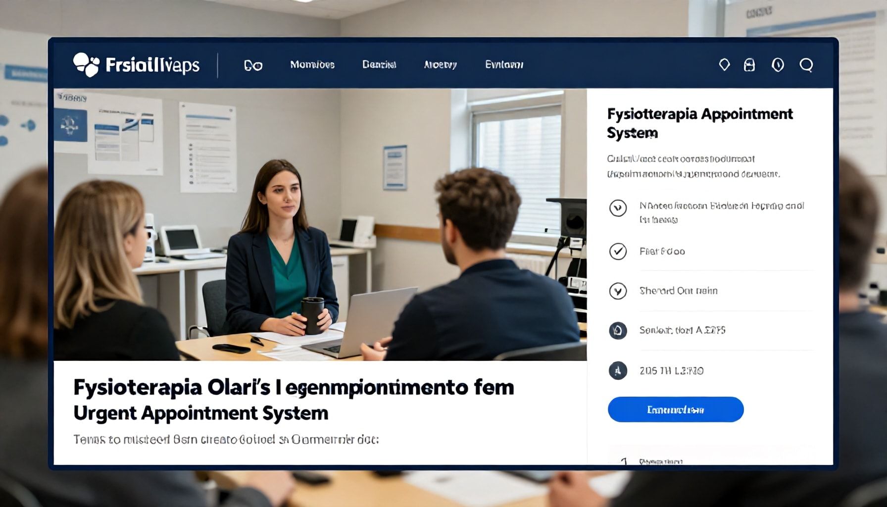 Fysioterapia Olarin kiireellisten tapaamisten salaisuus: näin saat ajan vielä samalle viikolle