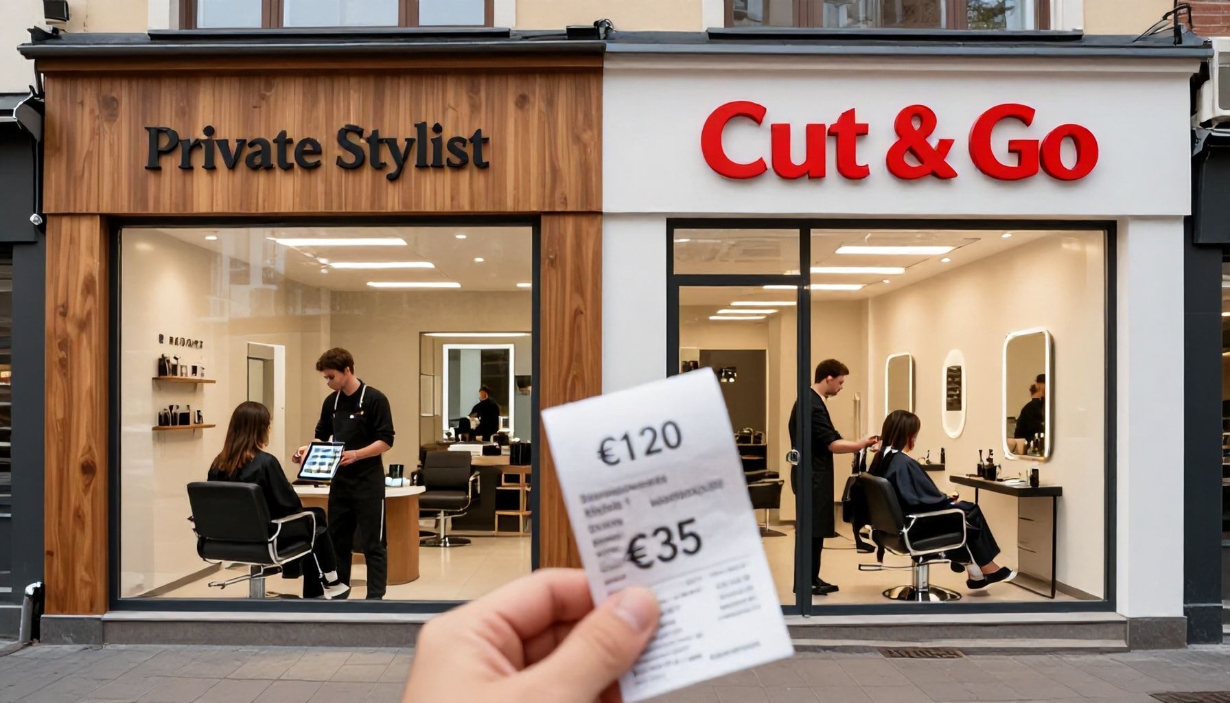 Hinnat vs. kokemus – kannattaako Leppävaarassa maksaa lisää "premium"-kampaajasta vai riittääkö ketjukampaamo?