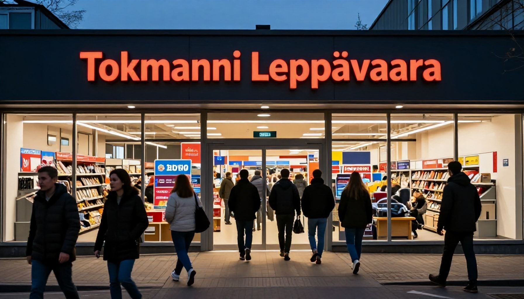 Juuri nyt auki? Tarkista Tokmanni Leppävaaran reaaliaikaiset aukiolot yhdellä napsautuksella