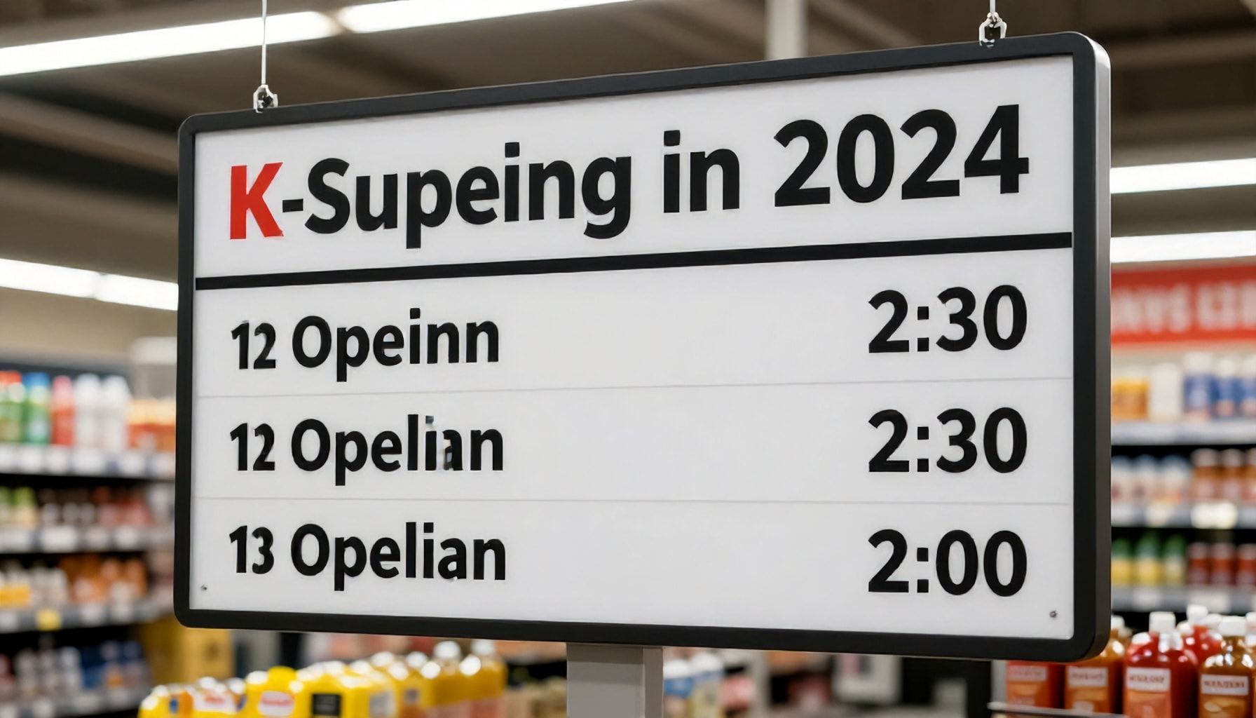 K-Supermarket Tapiolan tarkat aukiolot arkisin – milloin ovet aukeavat ja sulkeutuvat vuonna 2024