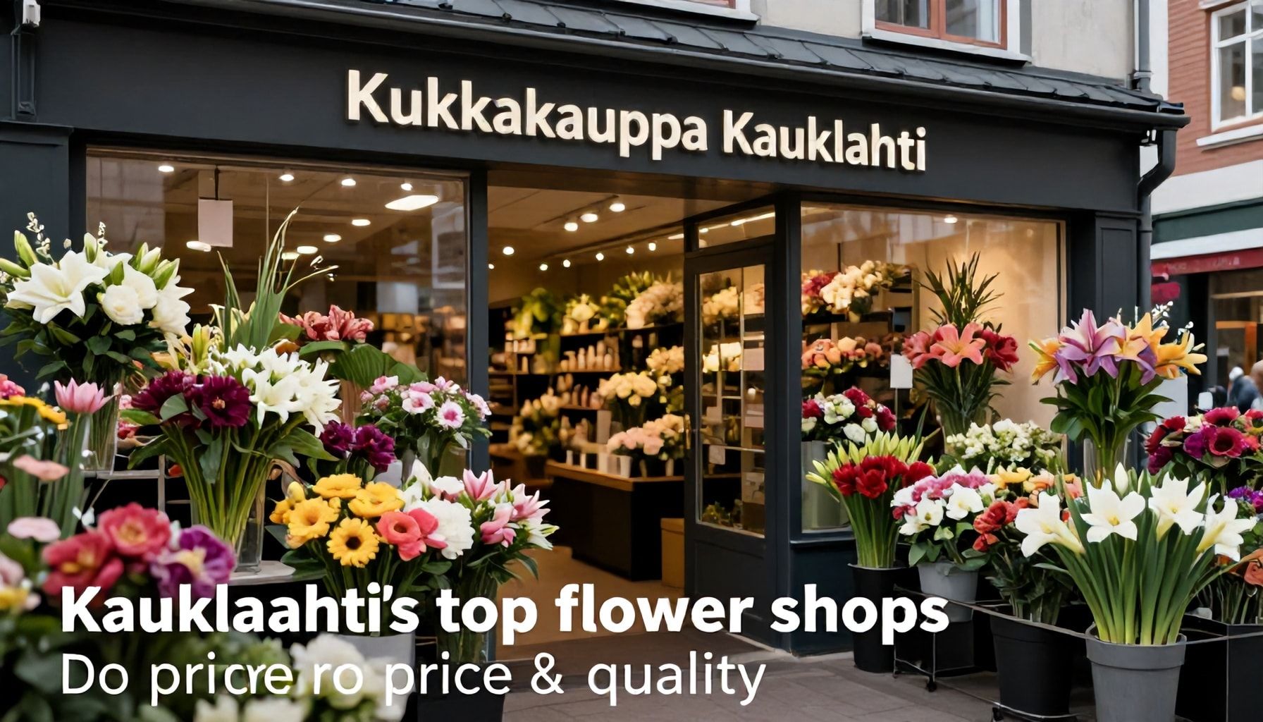 Kauklahden parhaat kukkakaupat – vertailu hintoihin ja laatuun