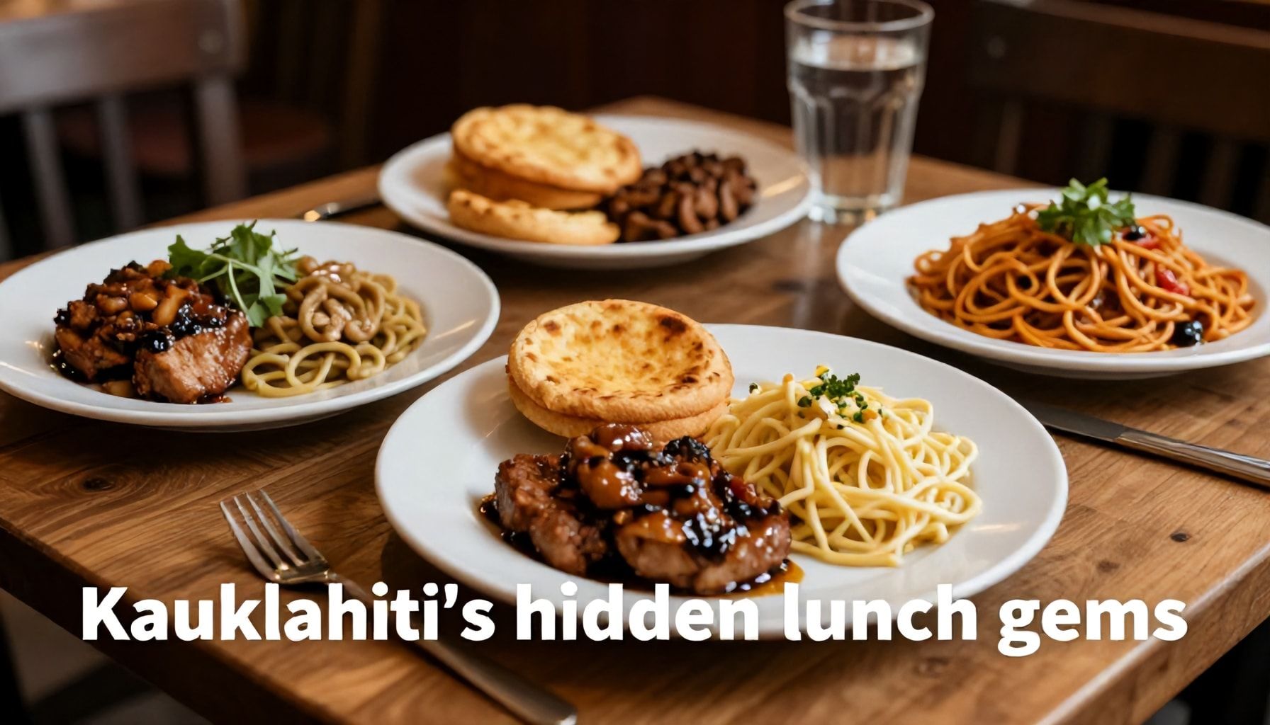 Kauklahden salatut helmet: 5 lounaspaikkaa, joissa saat täyden annoksen alle 12 eurolla