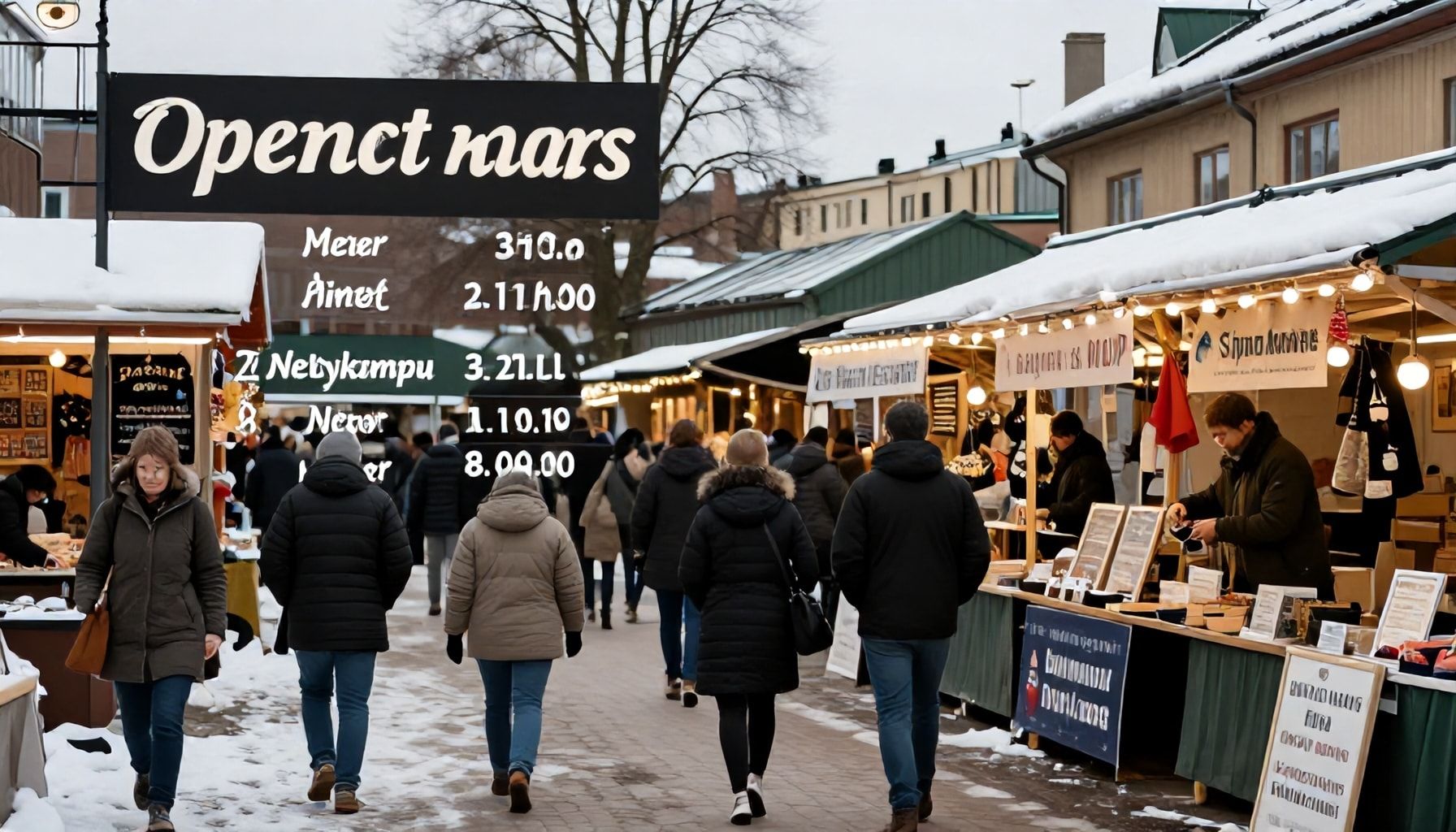 Kausittaiset muutokset aukioloissa: Näin talvi ja kesä vaikuttavat Niittykummun kirpputorin aikatauluihin