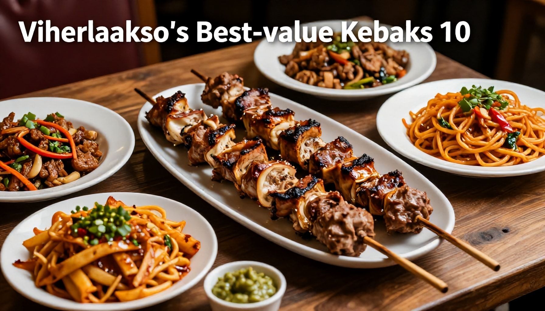 Kebab Viherlaakso paras hinnalla: 5 paikkaa, joissa saat täyteläisen annoksen alle kympin