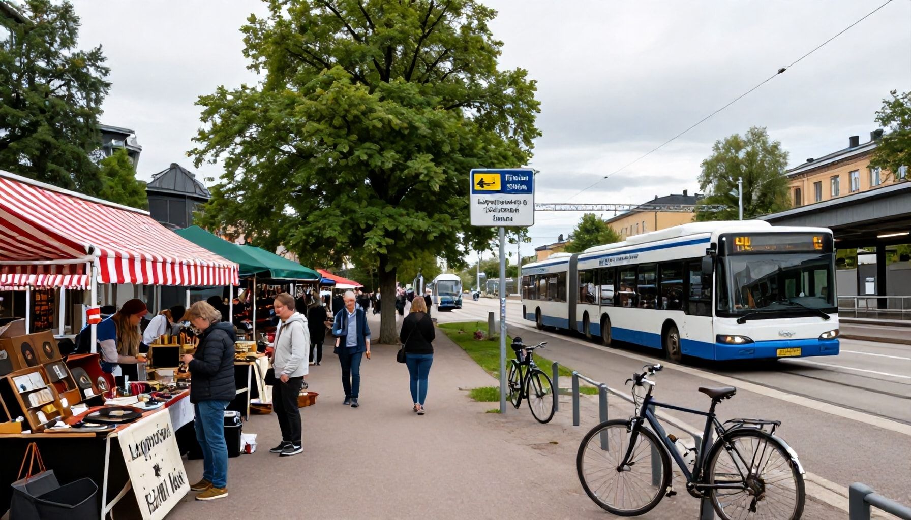 Kirpputori Leppävaaran täsmällinen sijainti – kartta ja kulkuohjeet julkisilla