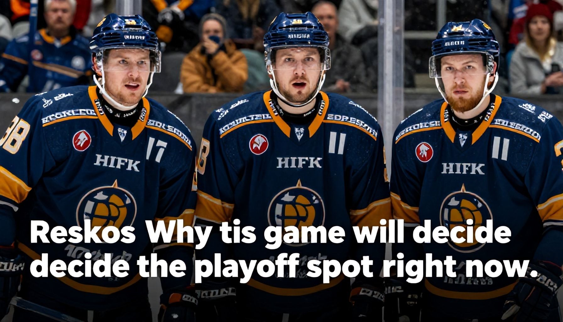 Kolme syytä, miksi tämä ottelu määrittää pudotuspelipaikan jo nyt*