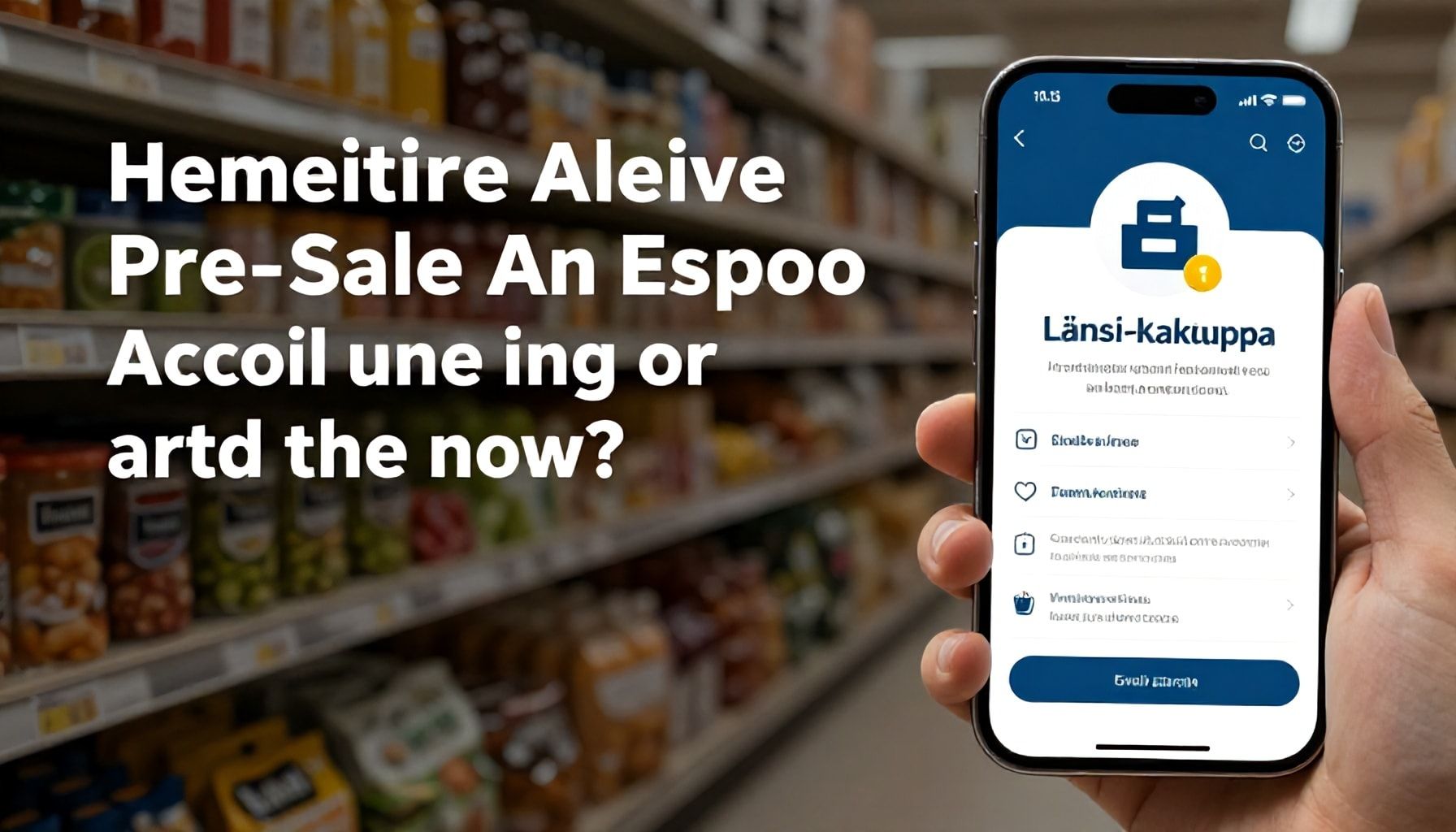 Kuinka Länsi-Kaupan Espoon jäsenet saavat salaiset ennakkotarjoukset – ohjeet rekisteröitymisestä etujen hyödyntämiseen