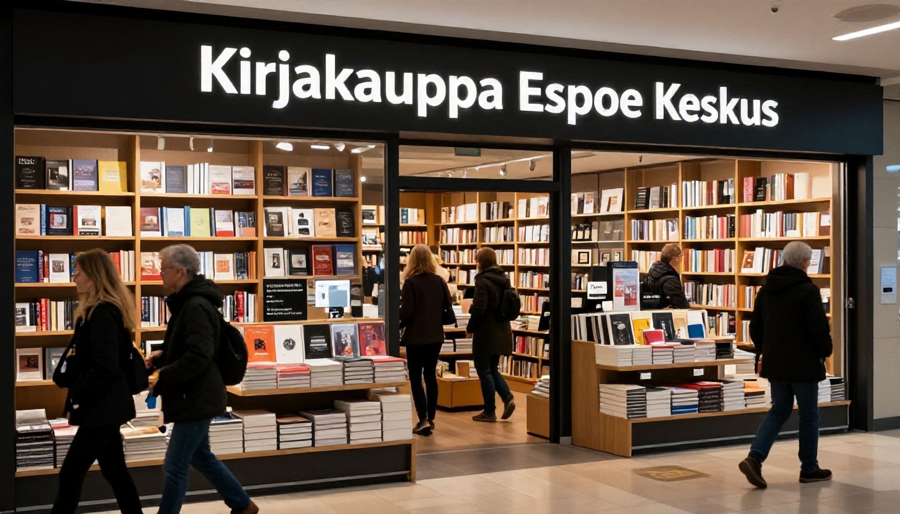 Kuinka Valitun kirjakaupan valikoima erottuu ketjukirjakaupoista – ja miksi se houkuttelee myös ulkopaikkakuntalaisia*