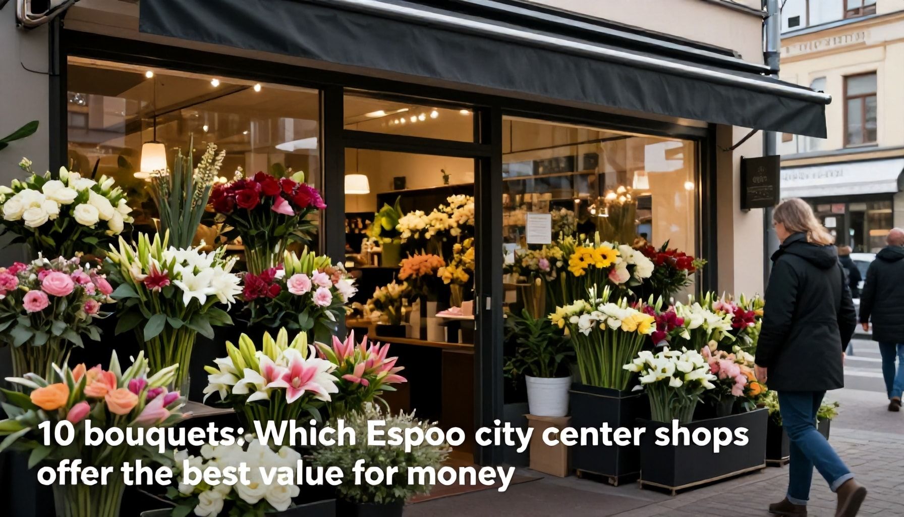 Kukkakimppu 10 eurolla: Nämä Espoon keskustan kaupat tarjoavat eniten vastinetta rahalle