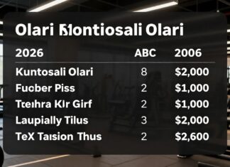 Olarin kuntosalin hinnat 2026 – mitä jäsenyys todella maksaa?