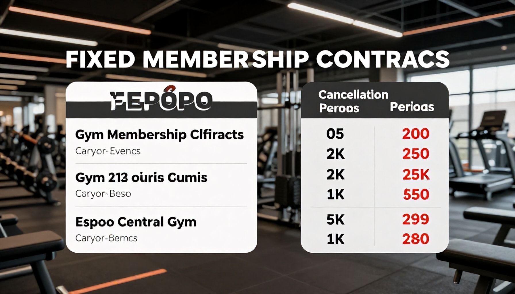 Kuntosalikorttien sitovat vs. joustavat sopimukset: kumpi kannattaa Espoossa ja milloin irtisanomisaika maksaa itsensä takaisin