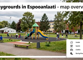 Espoonlahden parhaat leikkipuistot – kartalla helposti löydettävissä