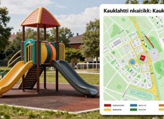 Kauklahden parhaat leikkipuistot ja niiden sijainnit kartalla