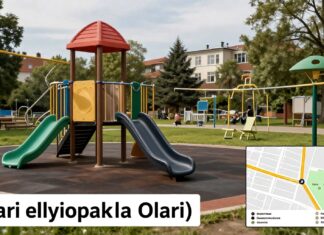 Leikkipaikka Olarin tarkin kartta – reitit, palvelut ja vinkit perheille