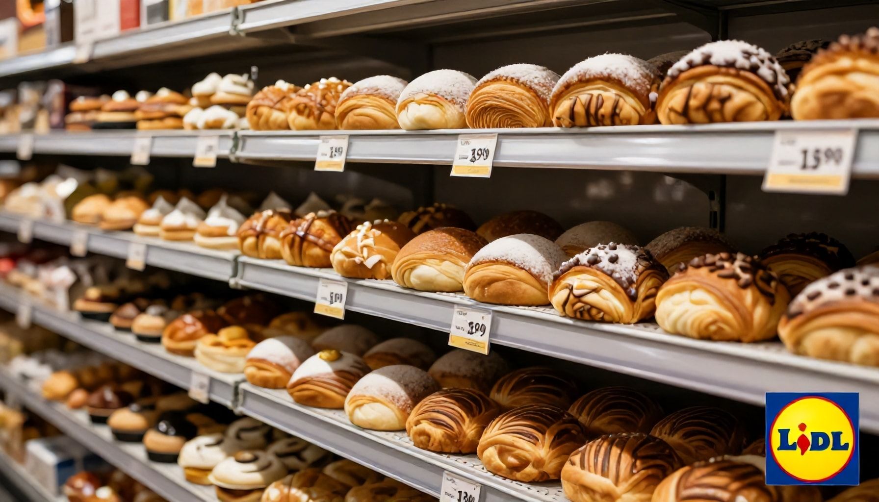 Leipomotuotteiden salaiset alennusajat: Milloin Kauklahden Lidlin hyllyille tulee tuoreet pullat puoleen hintaan*