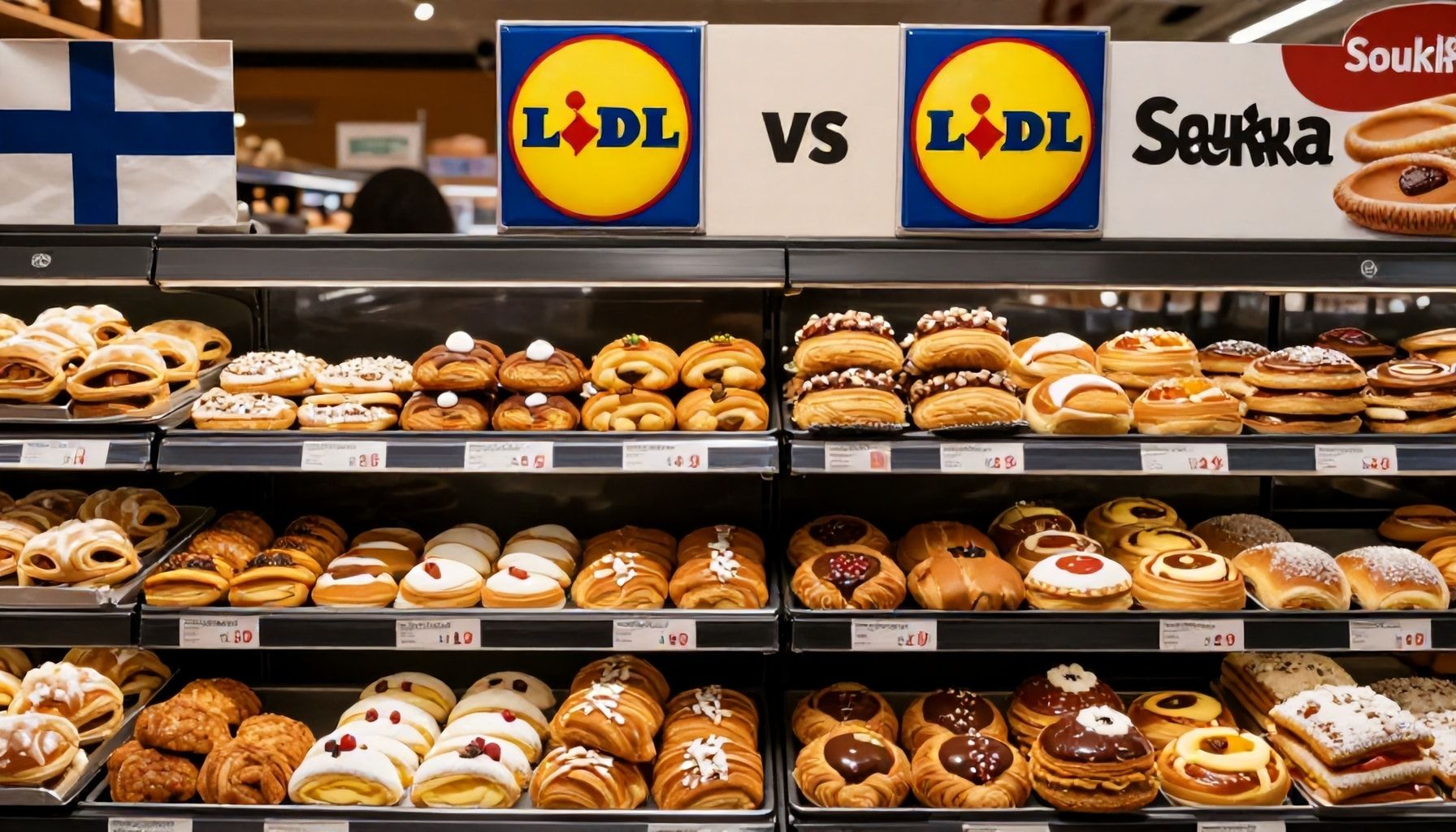 Leipomotuotteiden taistelu: Soukan tuoreimmat leivonnaiset vs. kilpailevat marketit – kuka voittaa hinta-laatusuhteessa?