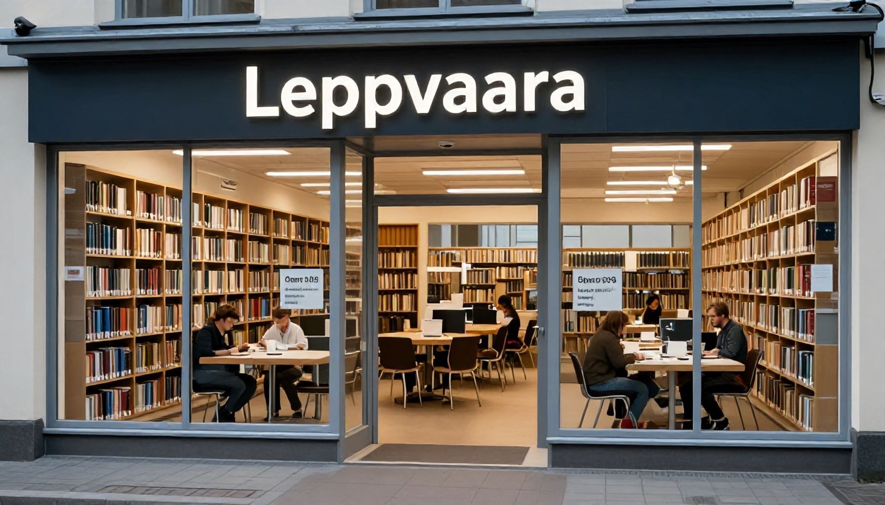Leppävaaran kirjasto ilman jonotusta: 3 vähäisimmin ruuhkaista tuntia viikossa