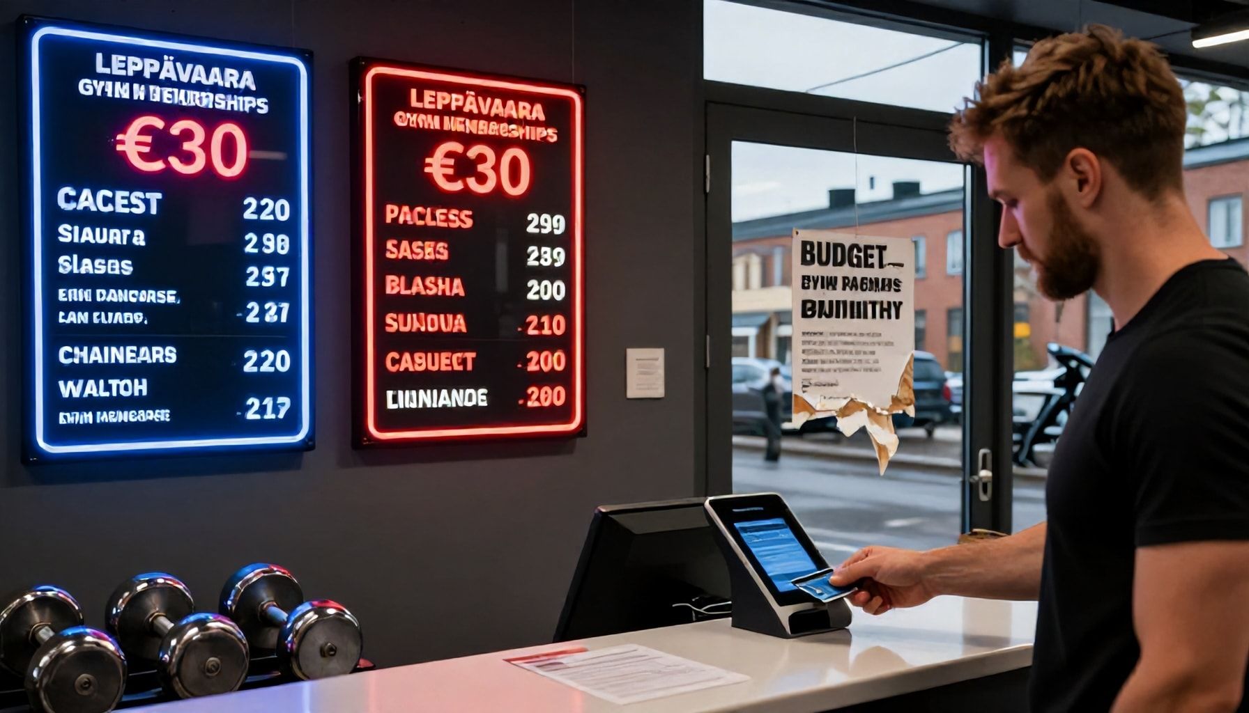 Leppävaaran kuntosalien kuukausihintojen salaiset eroavaisuudet – miksi samasta 30 euron jäsenyydestä saat eri saleilla täysin eri vastinetta