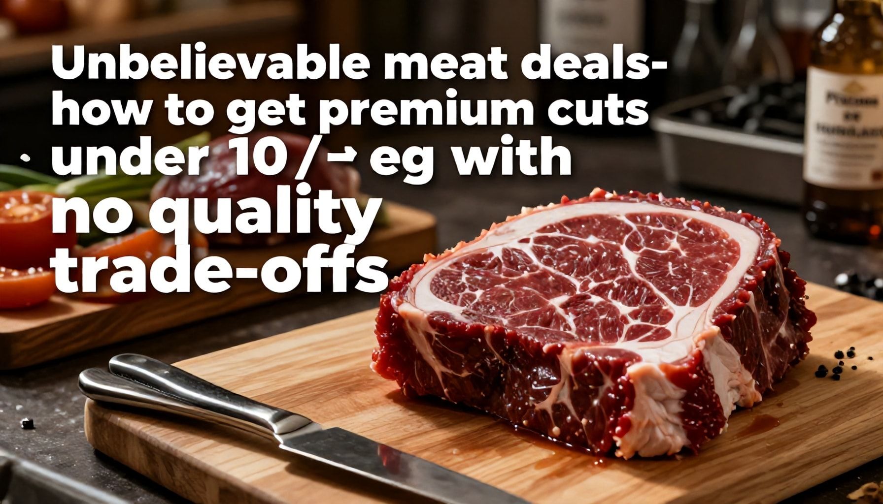 Lihatarjoukset, joita et usko: Näin saat kilohinnan alle 10 euroon ilman kompromisseja laadusta*