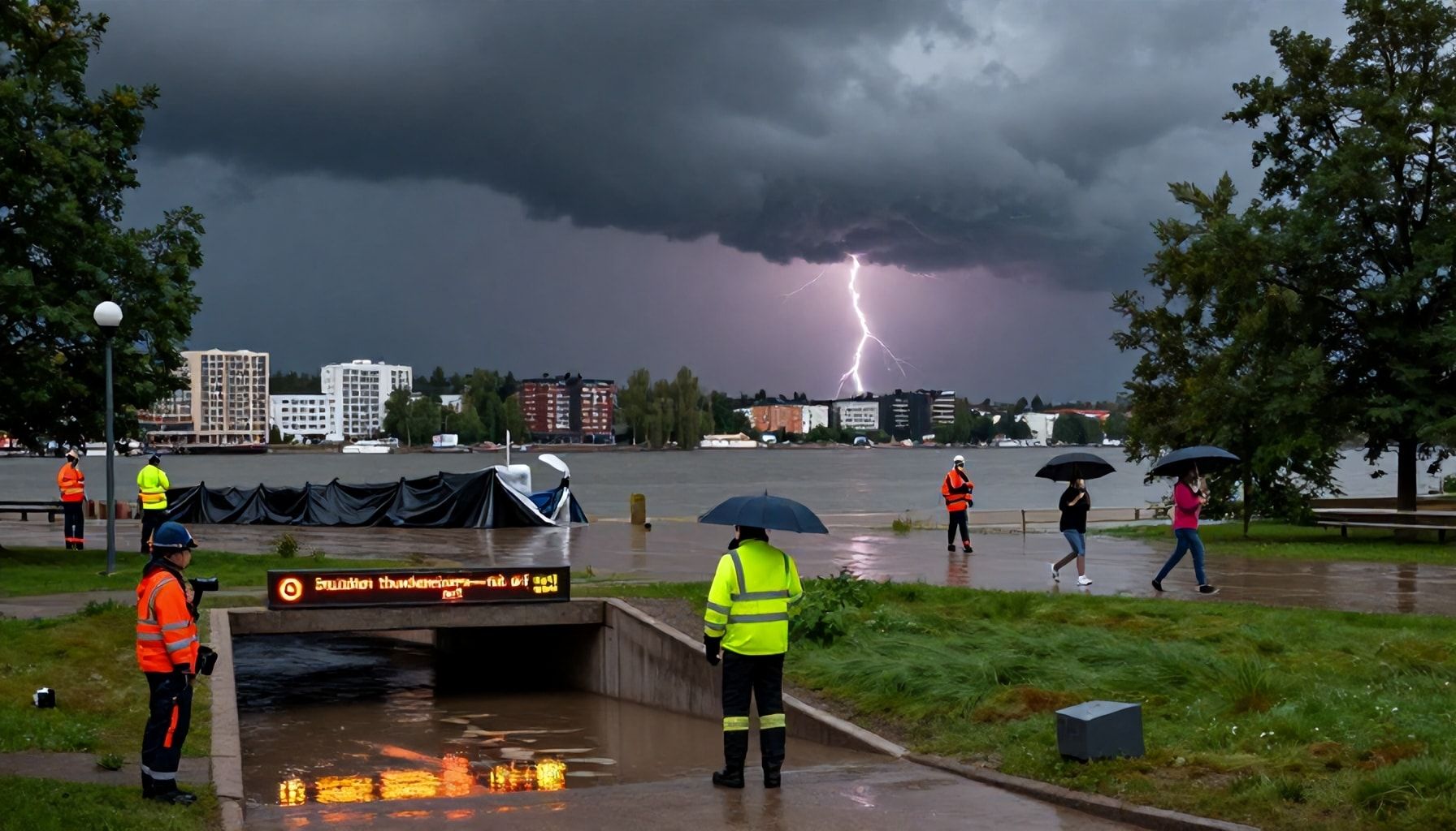 Lumimyrskyt, helleaallot ja yllättävät ukkoset: Miten Espoon kaupungin palvelut varautuvat äärikeleihin (ja mitä sinun kannattaa tehdä)*