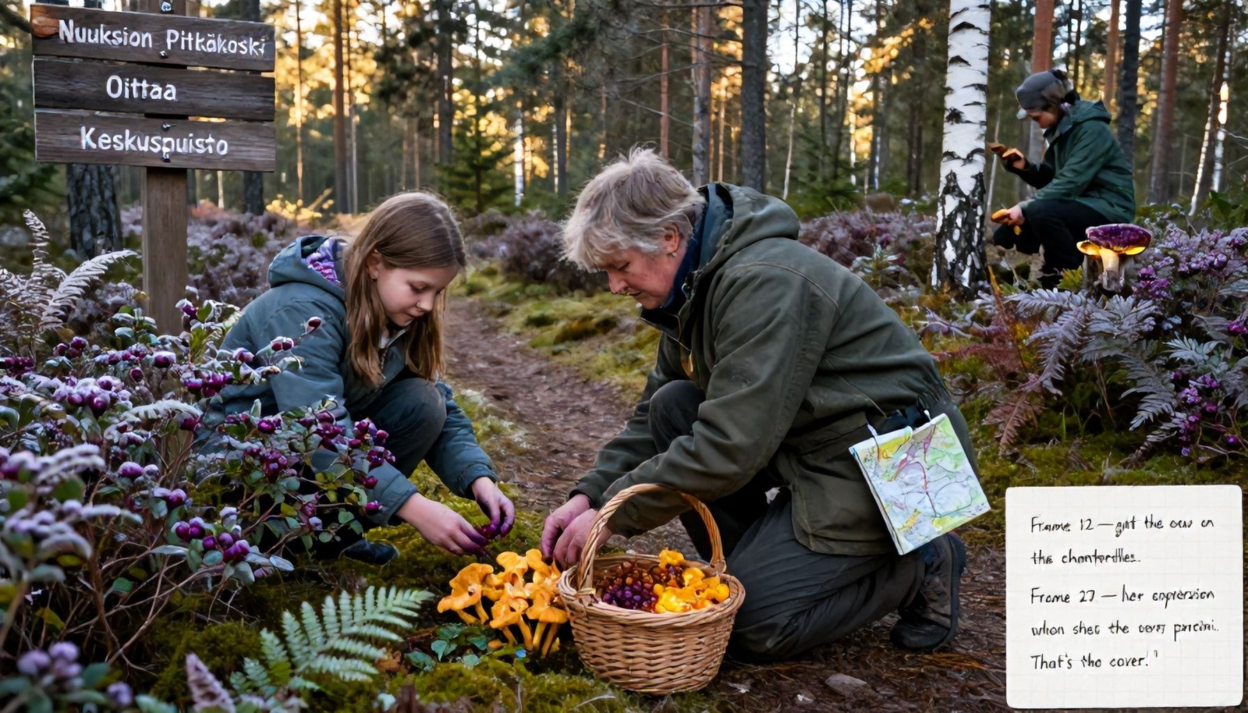 Luontopolkujen varrelta ruokapöytään: Espoon parhaat marjastus- ja sienestysreitit (karttoineen)