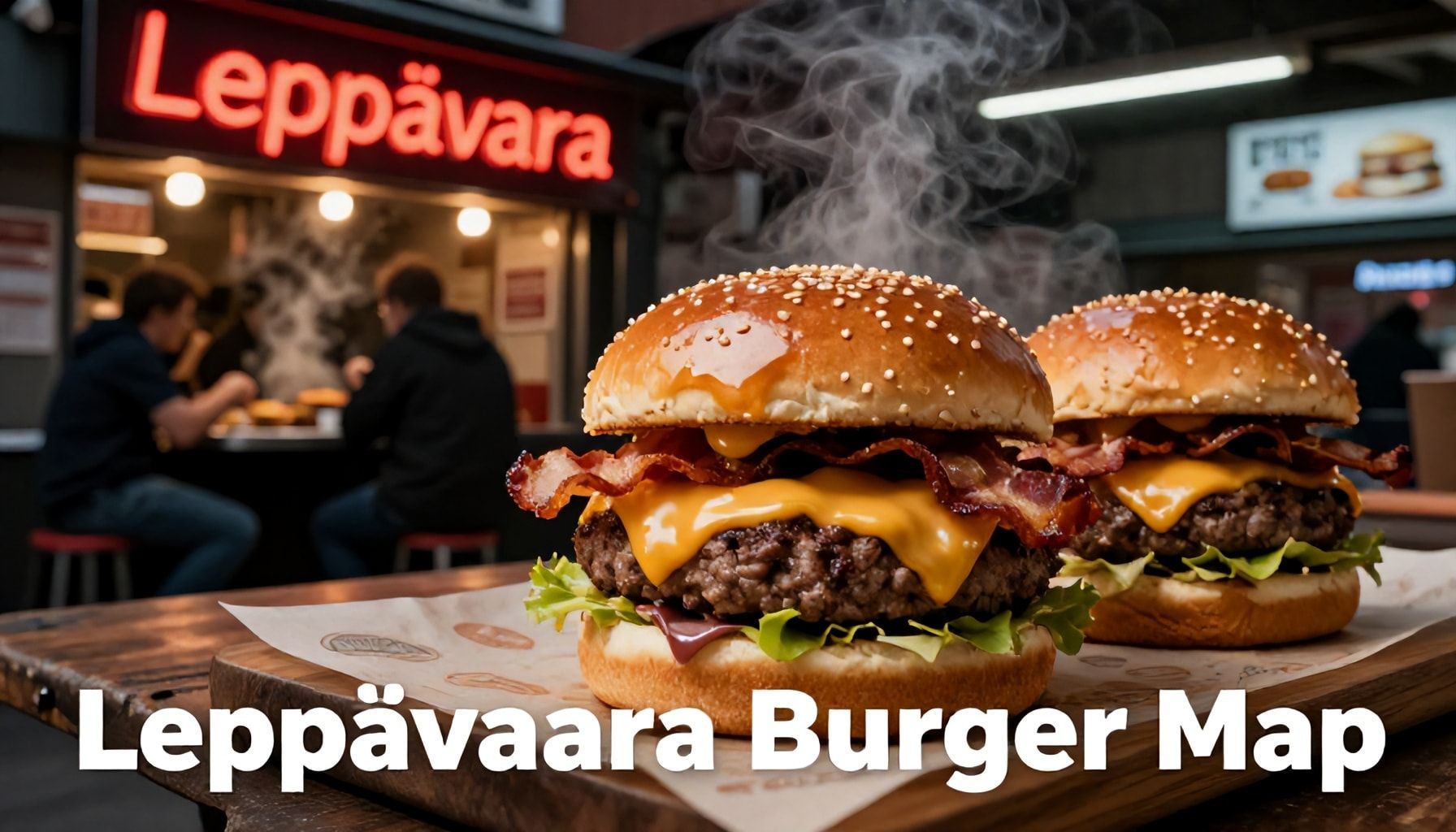 Makumatkan kartta: Näin syöt läpi Leppävaaran parhaat hampurilaiset ilman turhia kokeiluja