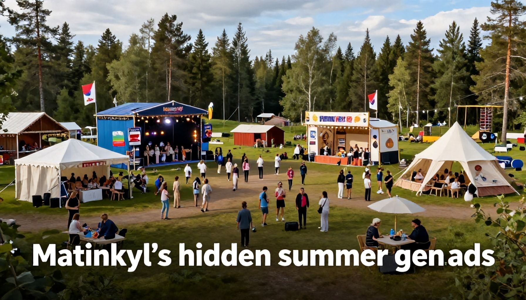 Matinkylän kesän salaiset helmiäiset: 5 festivaalia, joita et löydä mistään muualta Suomessa