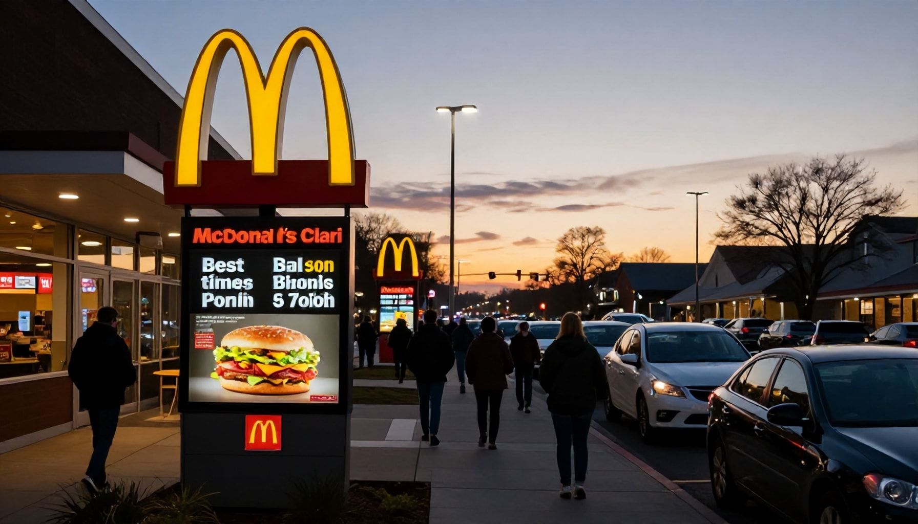 McDonald’s Olari aamutuimaan vs. iltaruuhka – paras aika välttää jonoja ja saada tuoretta ruokaa