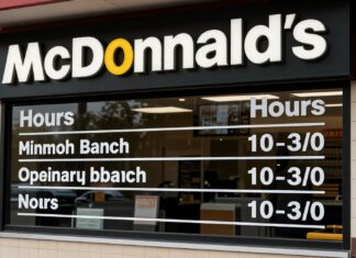 McDonald’s Olarin aukioloajat – ajat ja palvelut selvästi