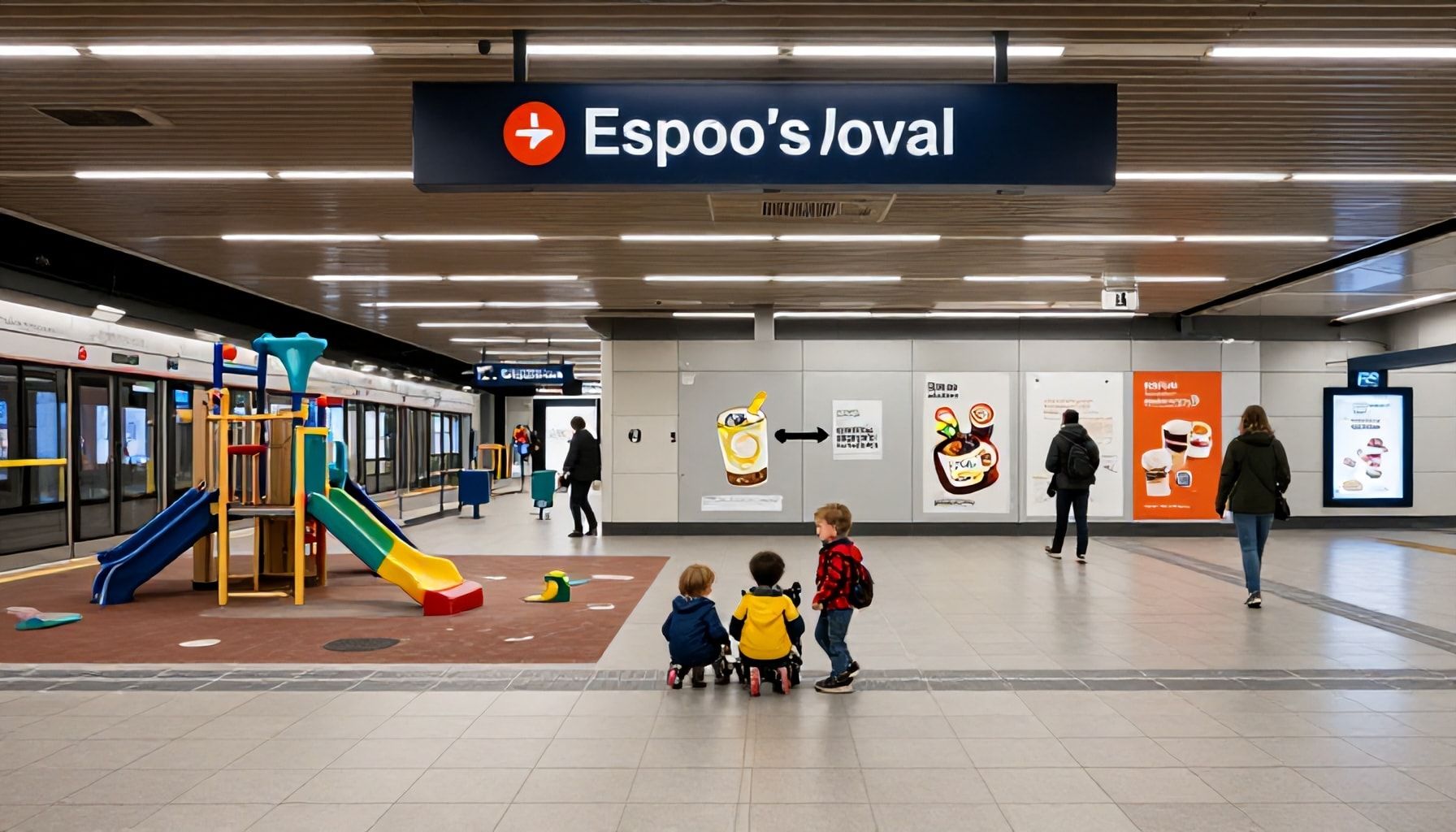 Metroasemat Espoossa lasten silmin: turvallisimmat pysäkit, leikkipaikat ja herkut lähellä*