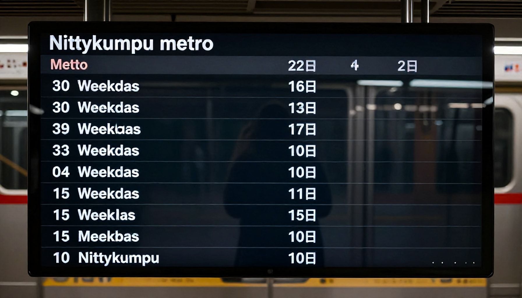 Miksi arkiaamujen metroaikataulut Niittykummussa poikkeavat viikonlopuista – ja miten se vaikuttaa matka-aikaasi*