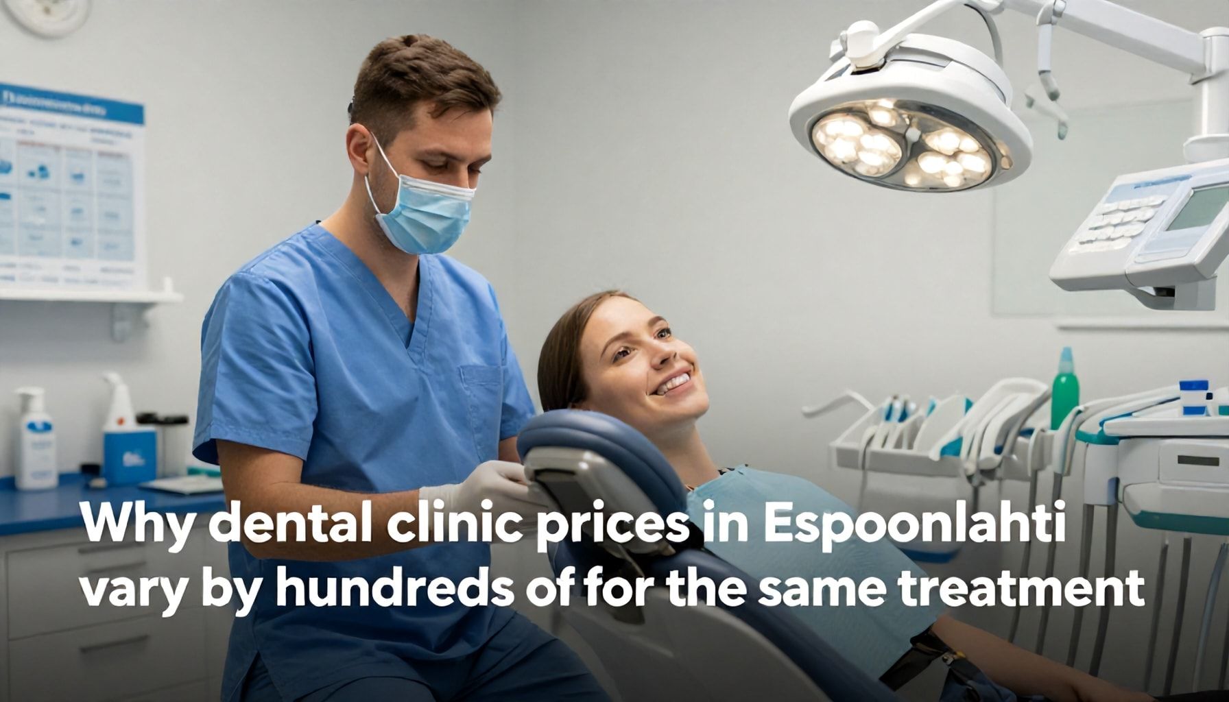Miksi Espoonlahden hammaslääkäriasemien hinnat vaihtelevat jopa sadoilla eurolla samasta hoidosta?