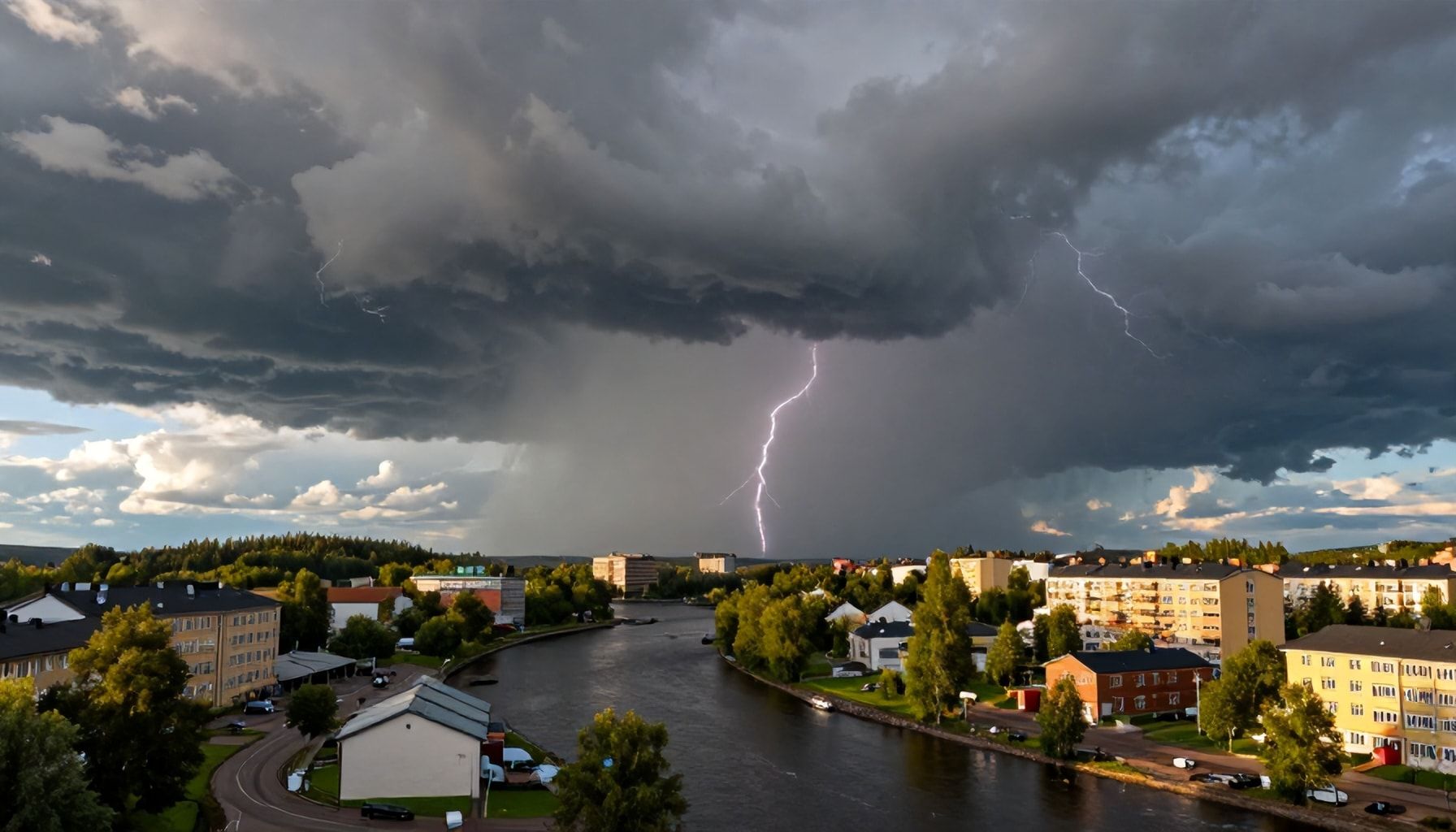 Miksi iltapäivän ukkoskuurot osuvat usein juuri Espoon länsiosiin – selitys ja varoitusmerkit*