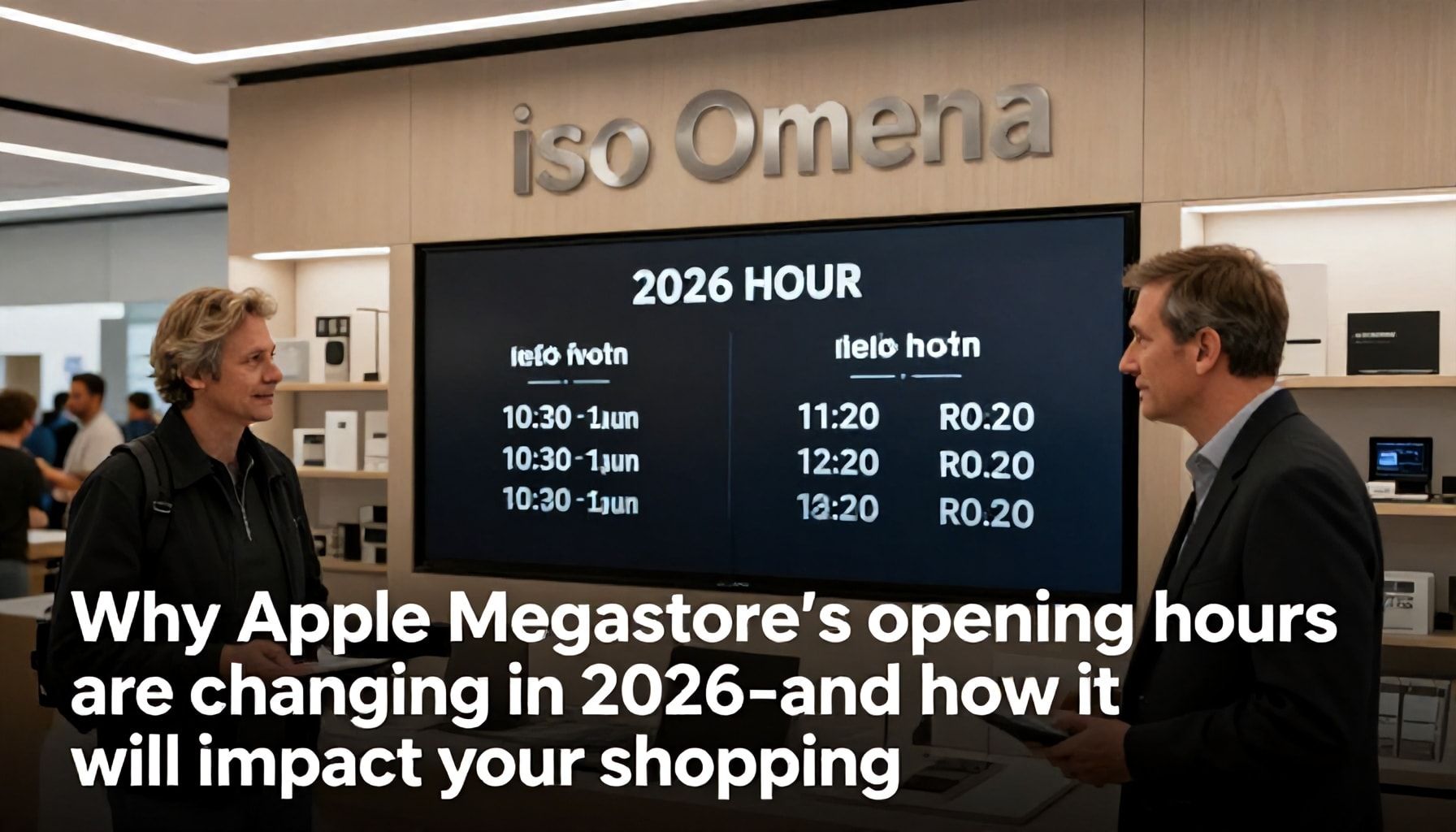 Miksi Iso Omenan aukioloajat muuttuvat vuonna 2026 – ja miten se vaikuttaa sinun ostoksiisi