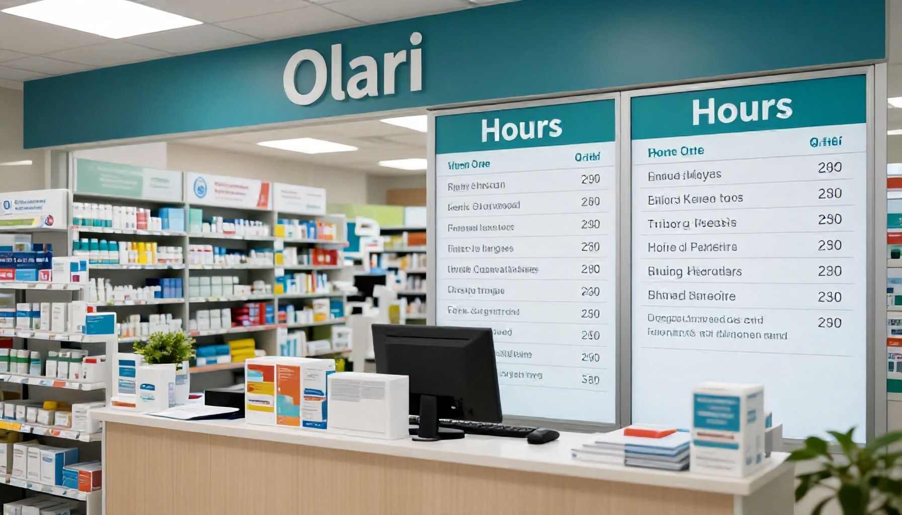 Miksi joidenkin Olarin apteekkien aukioloajat eroavat toisistaan? Selvitys sijainnin ja palveluiden vaikutuksesta