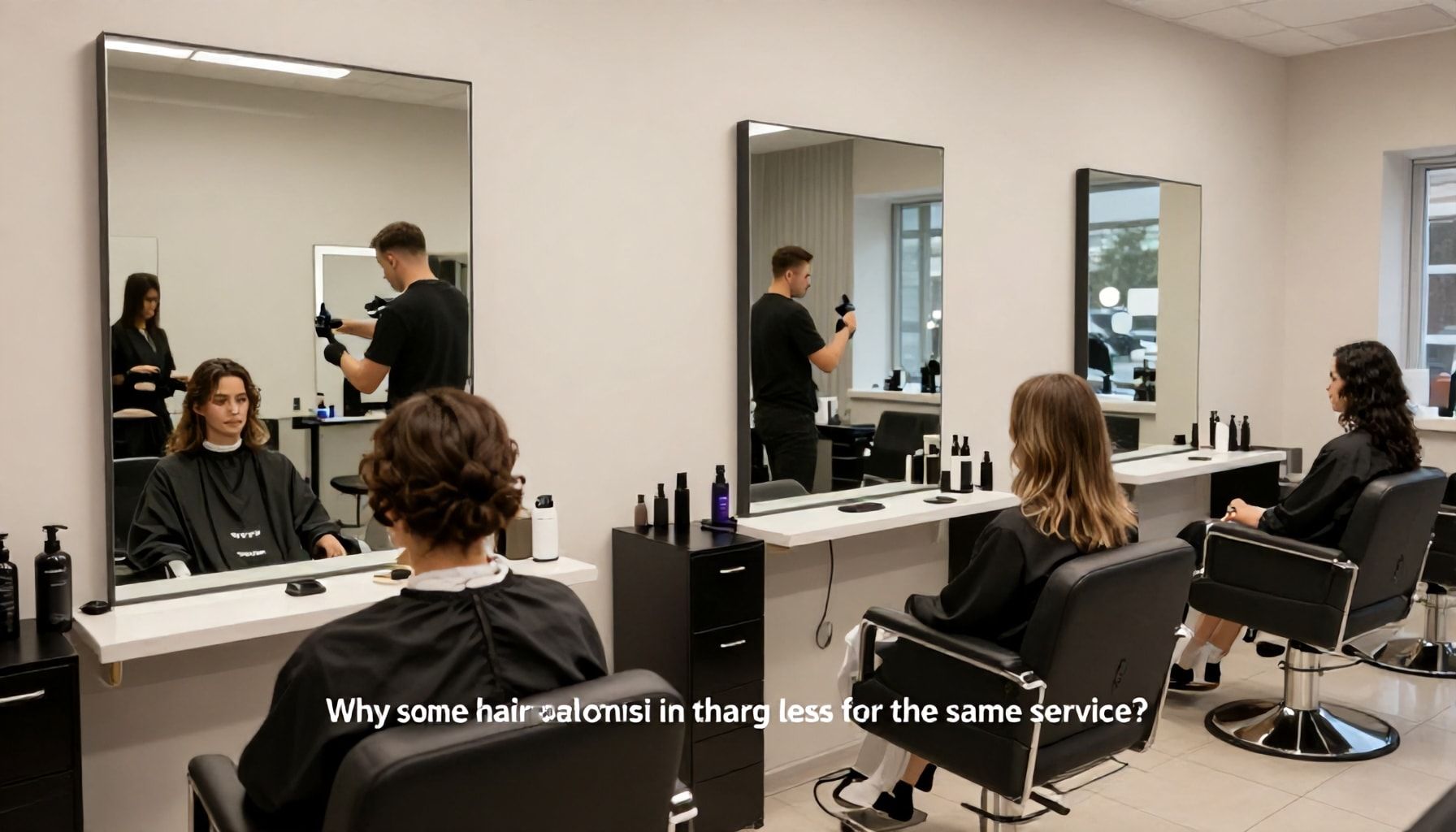 Miksi jotkut Espoonlahden kampaamot velottavat vähemmän samasta palvelusta?