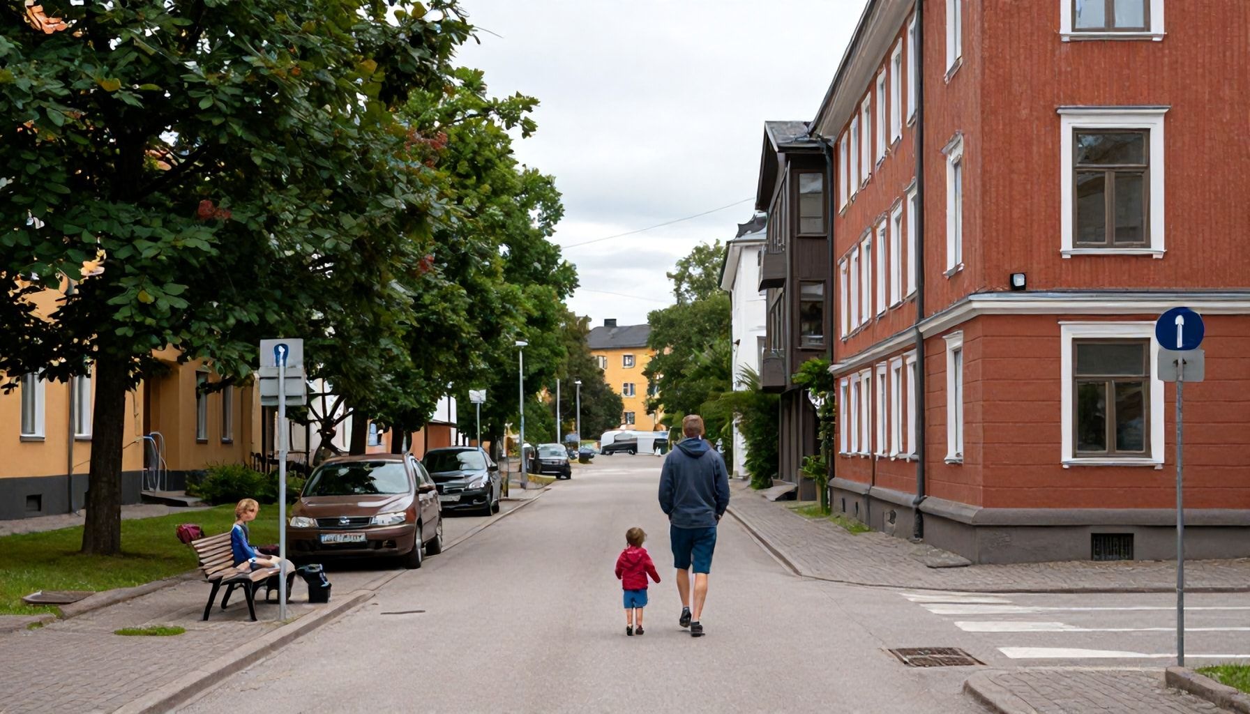 Miksi Kaisankodin hiljaiset katuverkostot tekevät arjesta perheille helpompaa*