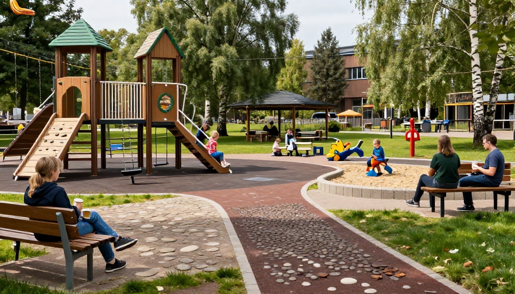 Miksi Keinutie 1:n puisto on perheiden suosikki – ja mitä siellä kannattaa ehdottomasti kokeilla