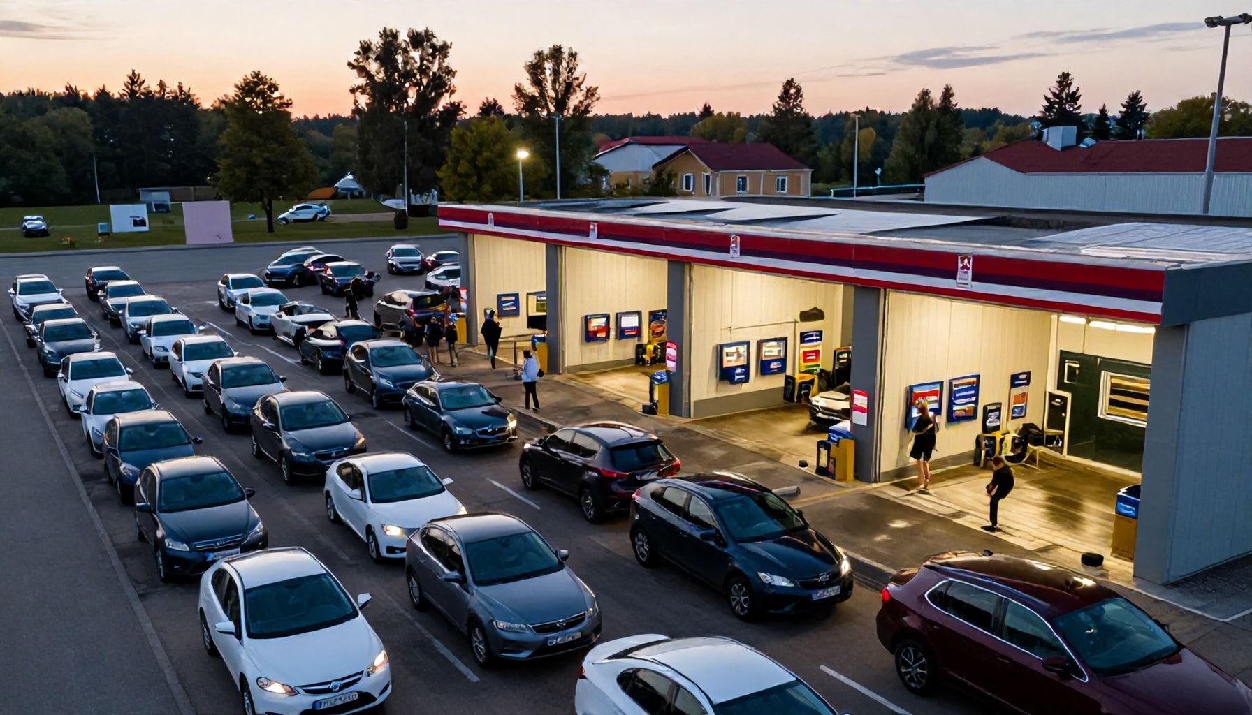 Miksi Leppävaaran autopesuilla on ruuhka kello 16–18 – ja miten niitä voi välttää älykkäästi