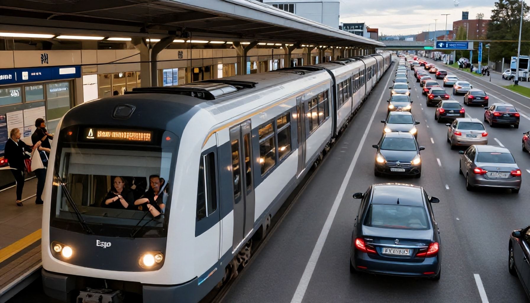 Miksi metrolla liikkuminen on usein nopeampaa kuin autolla Espoossa – vertailu ruuhka-aikojen matka-aikoista