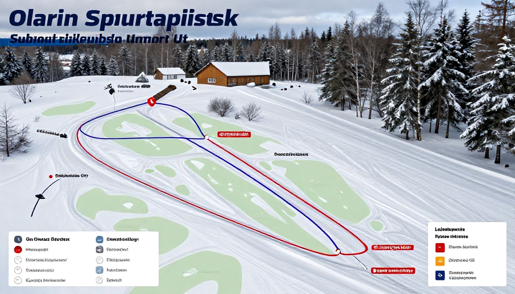 Miksi Olarin liikuntapuiston talvireitit ovat Espoon suosituimpia – ja kuinka ne erottuvat kesäpoluista kartalla