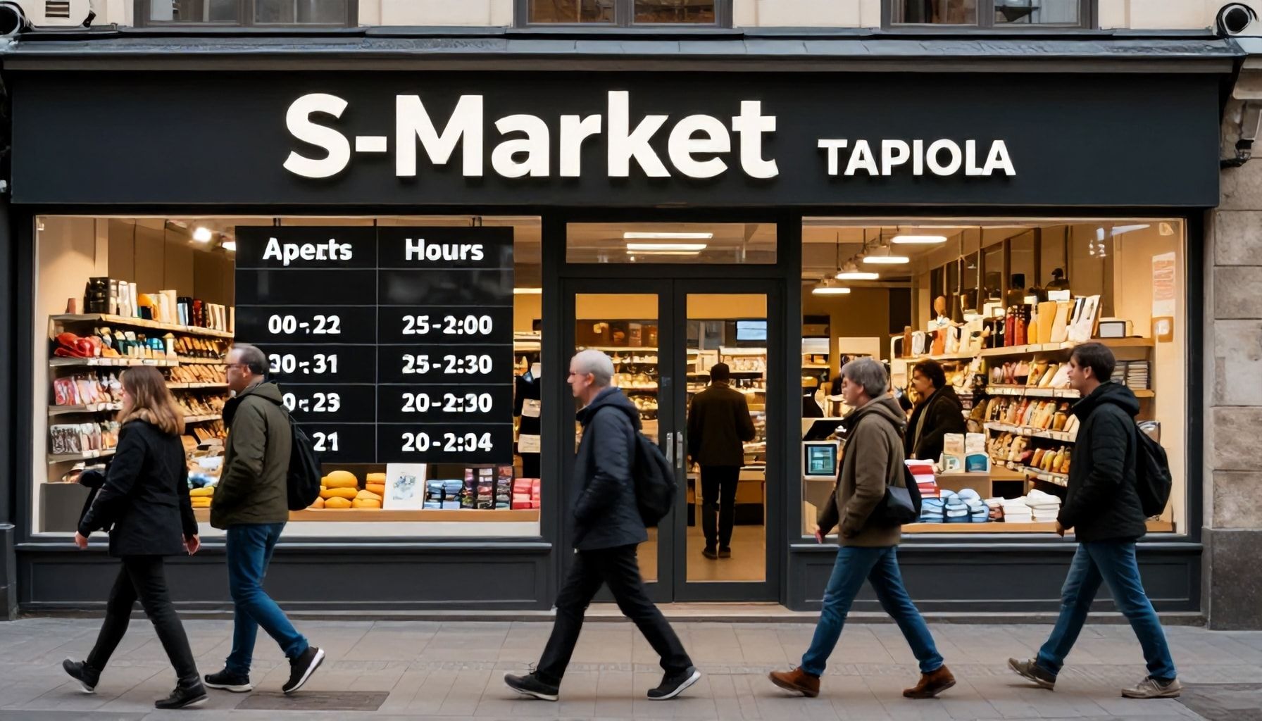 Miksi S-Market Tapiolan aukioloajat vaihtelevat viikonpäivittäin – ja miten se vaikuttaa ostoksiisi