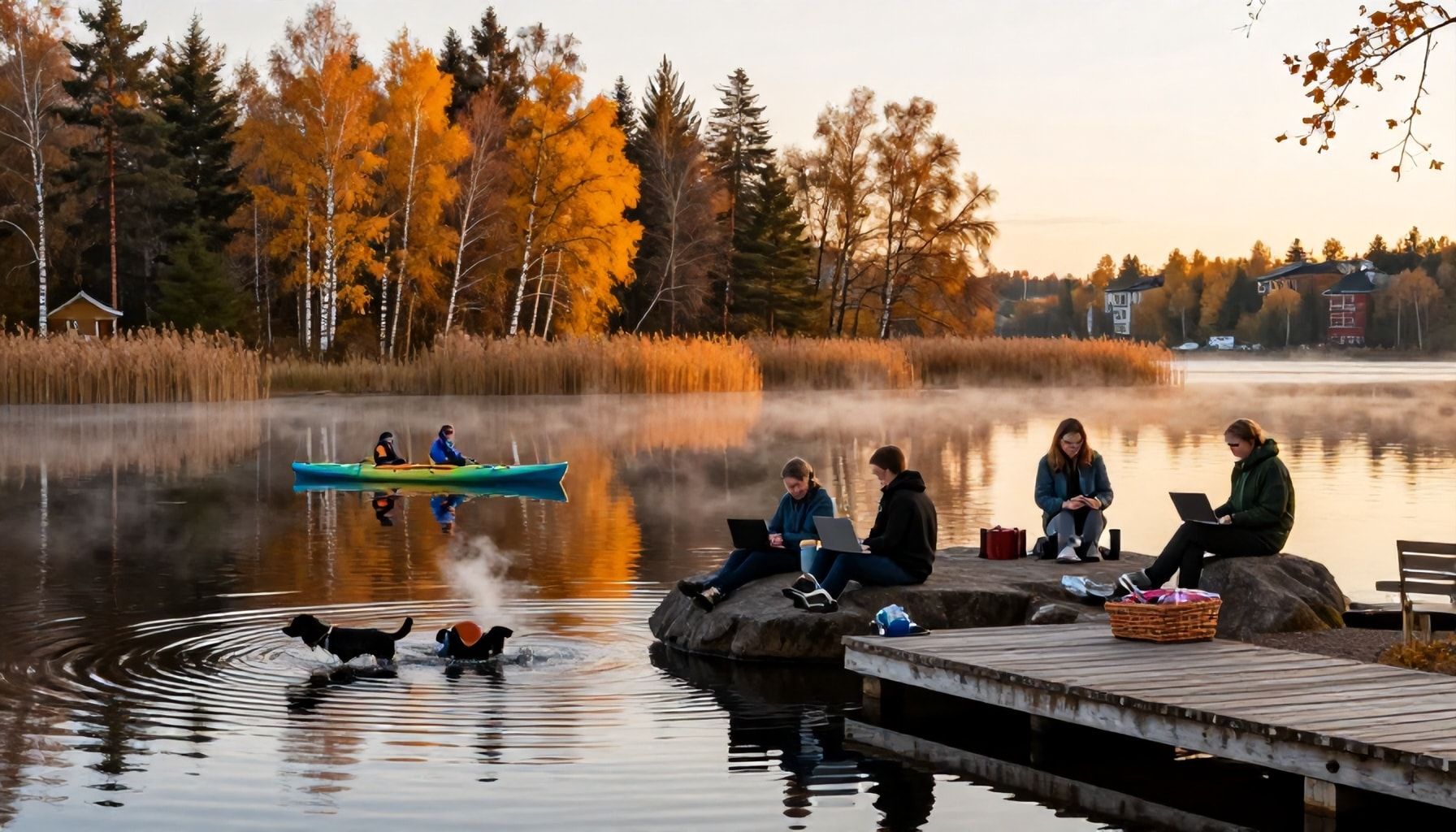 Miksi Saarijärvi vetää puoleensa niin espoolaisia kuin pääkaupunkilaisia – paikallisten suosikkipaikat paljastuvat