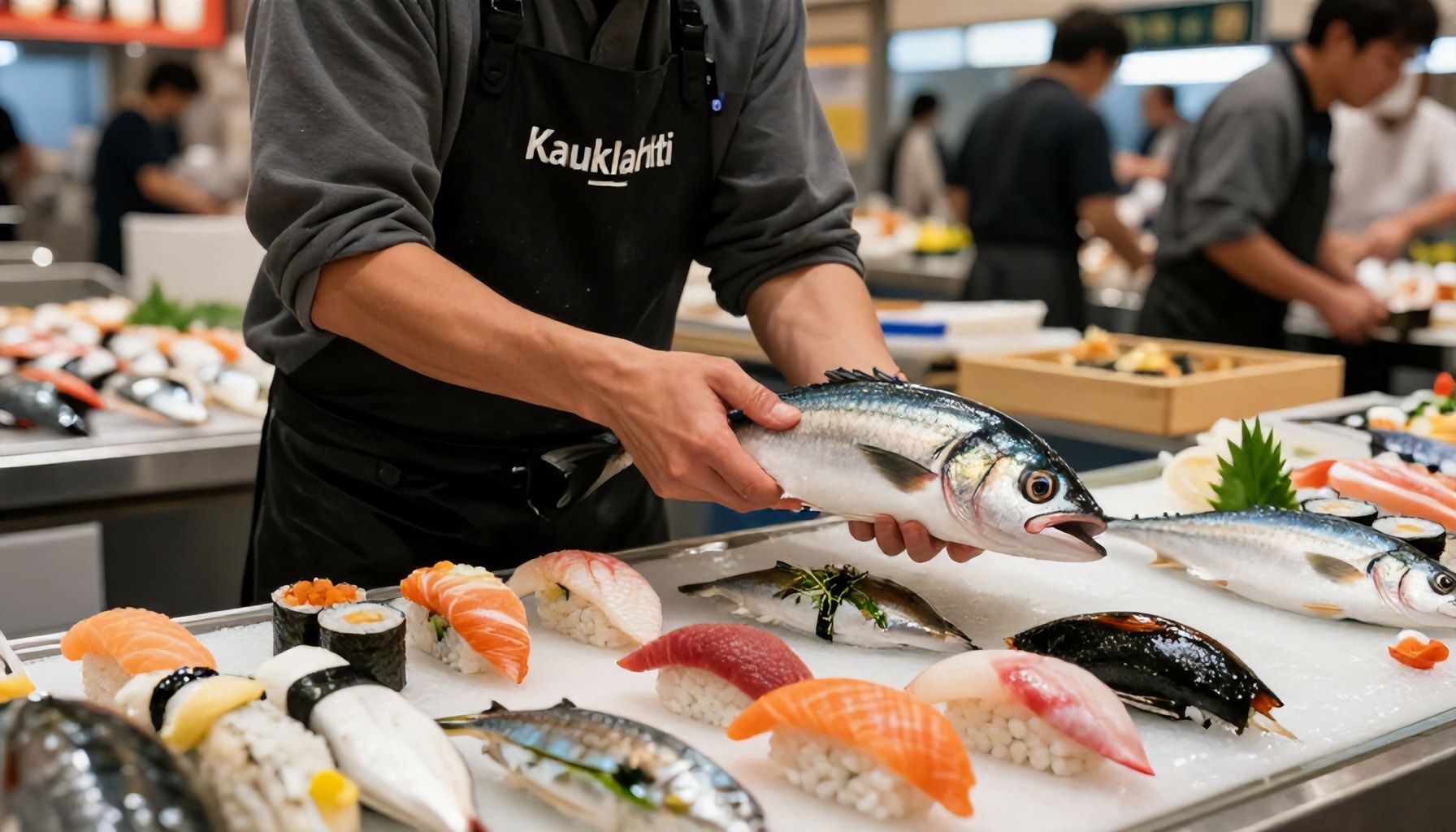 Miksi Sushi Kauklahti ravintola valitsee kalaravintonsa suoraan Tokion kalarannalta – ja mitä se merkitsee lautasellasi