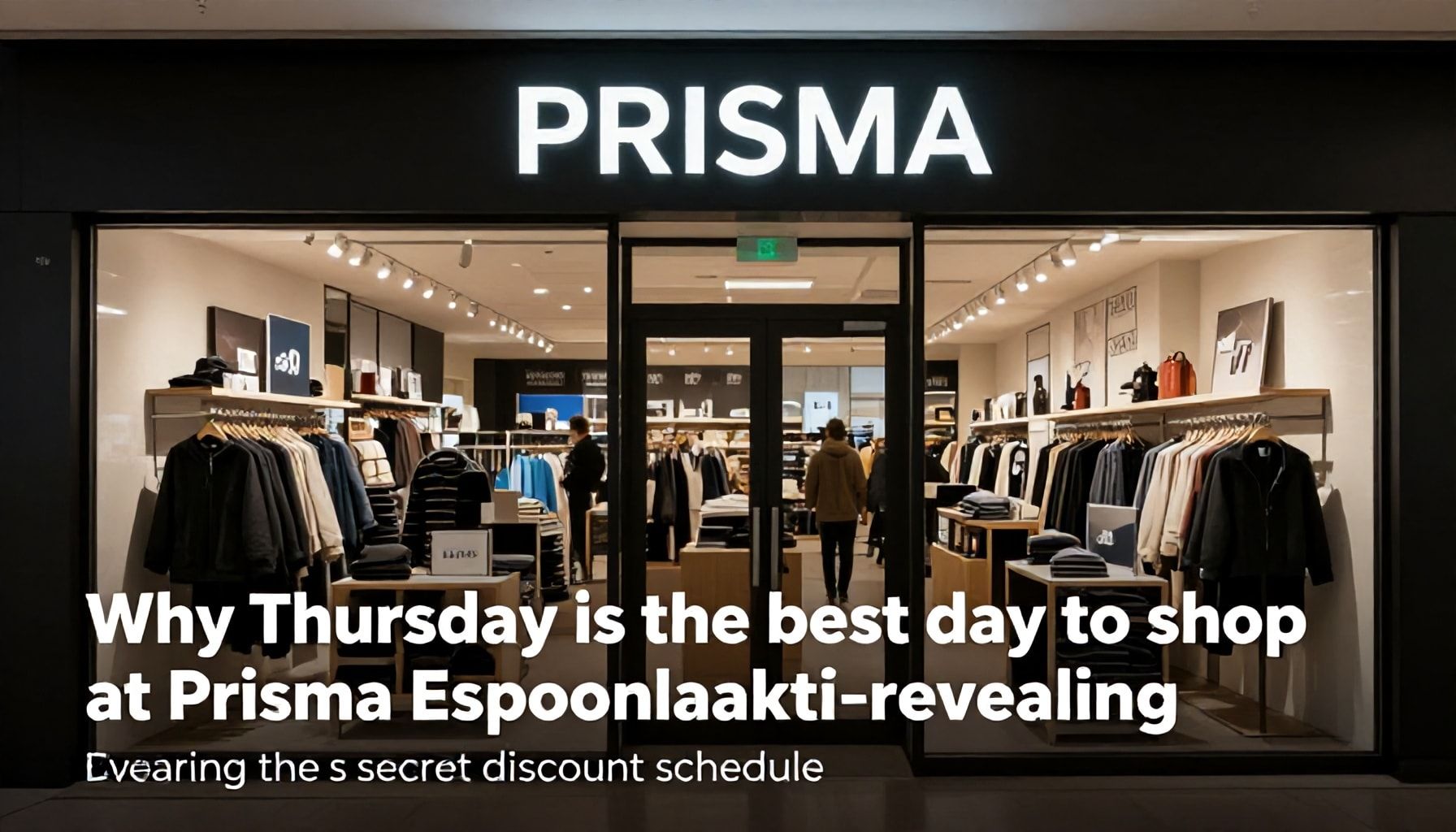 Miksi torstai on paras päivä ostoksille Espoonlahdessa? Prisman salainen aikataulu selviää*